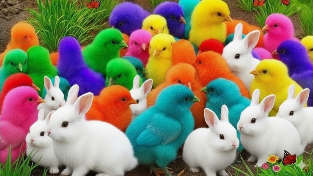 Цыплята, разноцветные цыплята, маленькая красочная жизнь || Найдены в укрытии. Часть 19