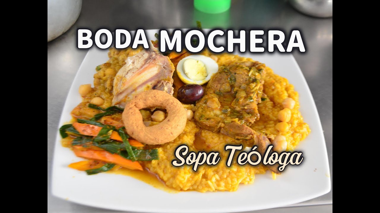 SOPA TEOLOGA EN  BODA  MOCHERA