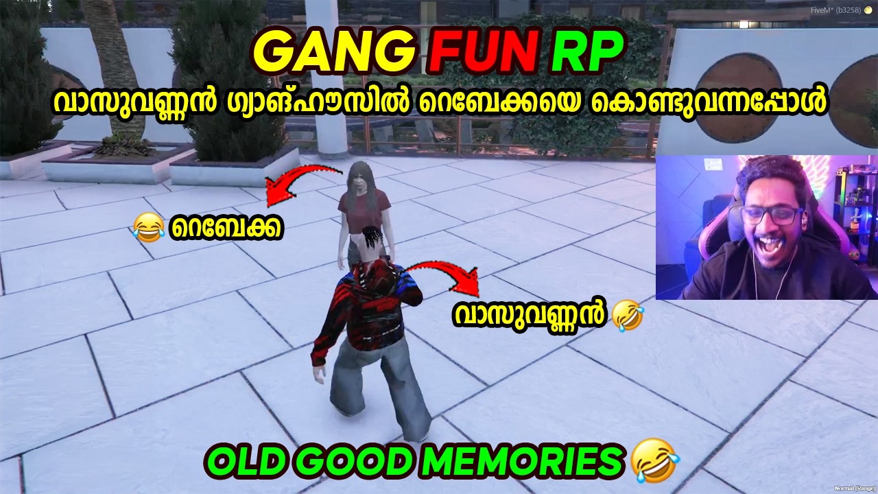 GANG FUN RP 🤣🤣 വാസുവണ്ണൻ ഗ്യാങ്ഹൗസിൽ റെബേക്കയെ കൊണ്ടുവന്നപ്പോൾ