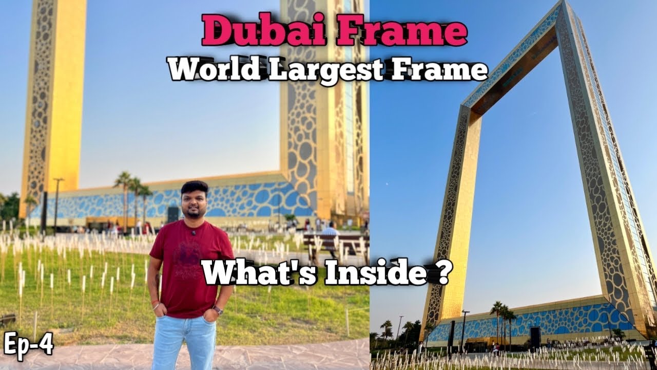 Dubai Frame Inside Full Tour | Paranomic View from Glass Floor. @ramanexplores 