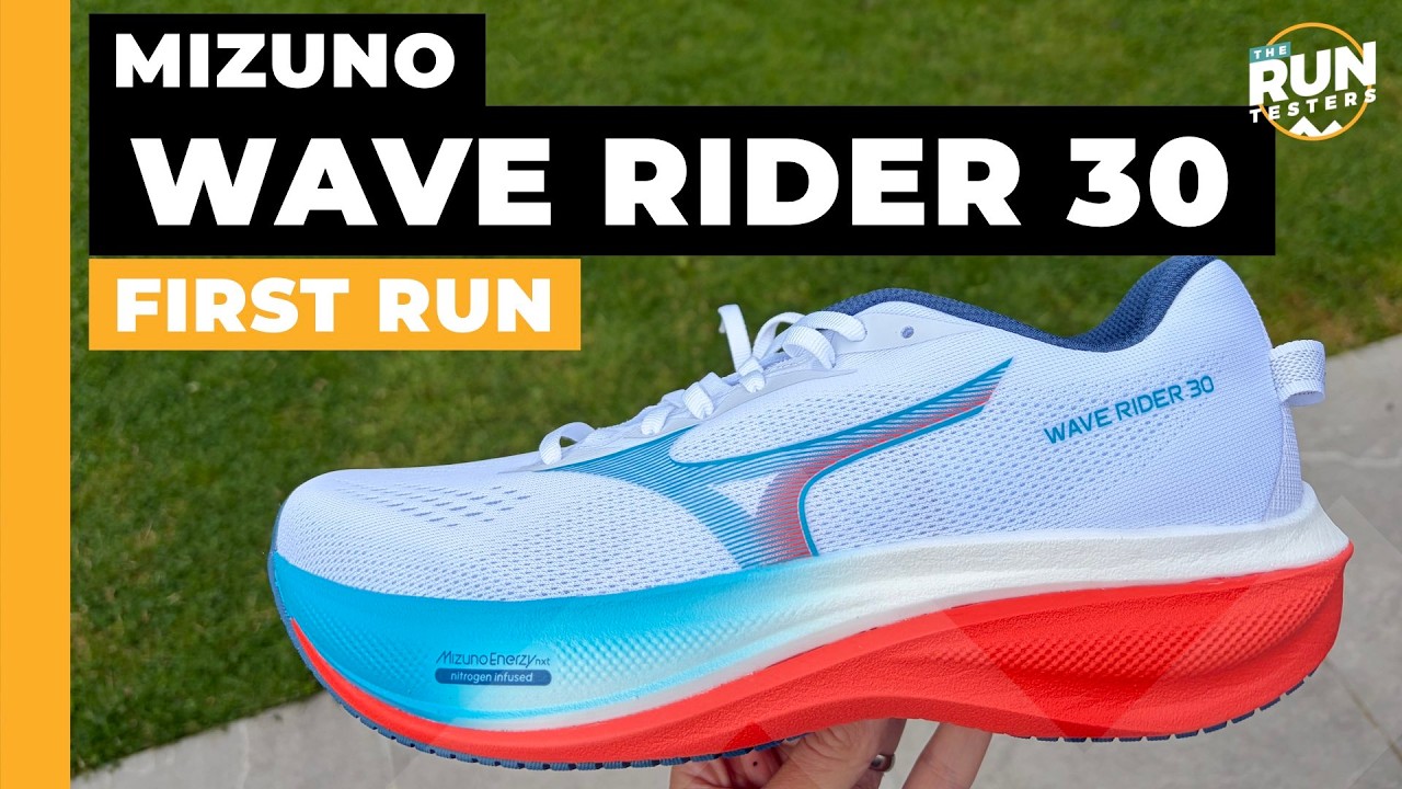 Pierwszy test Mizuno Wave Rider 30: dw&oacute;ch biegaczy sprawdza odświeżony model treningowy