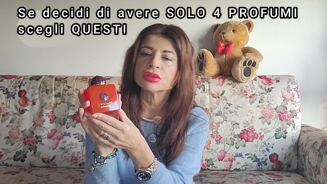 Se decidi di avere SOLO 4 PROFUMI scegli QUESTI