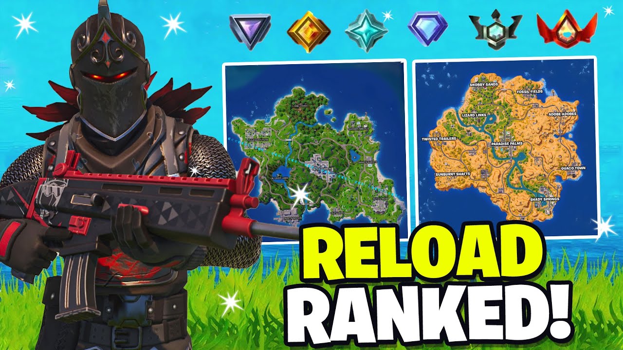 Ich SPIELE zum ERSTEN MAL RANKED RELOAD in FORTNITE 😍 (BESTER MODUS)