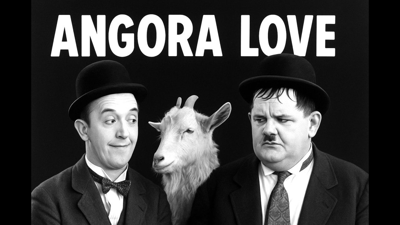 Laurel and Hardy - Angora Love (1929) | Their FINAL Silent Film! 🐐
