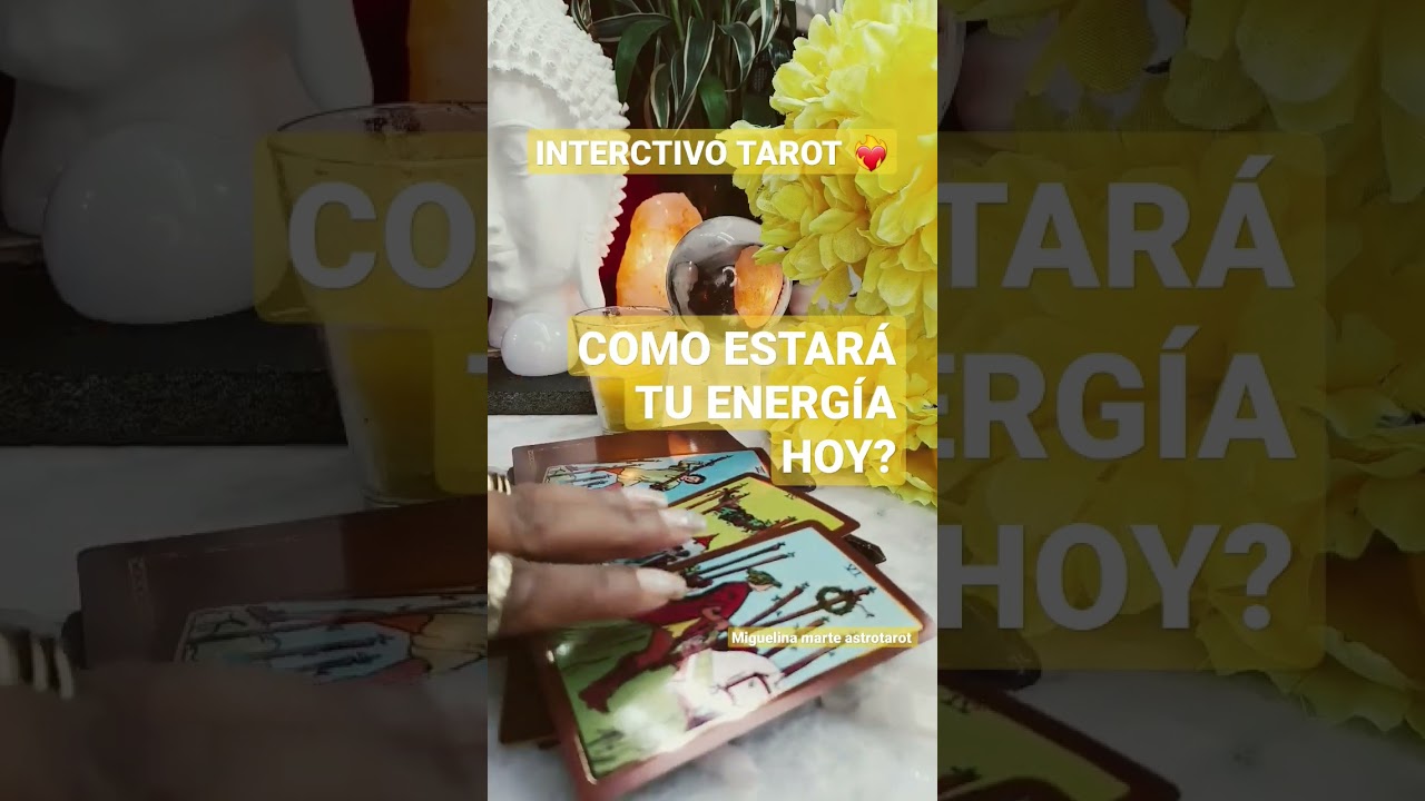 COMO ESTAR&Aacute; MIS ENERG&Iacute;A KARMICA HOY? TAROT INTERACTIVO #tarot #interactivo #amor #interactivotarot