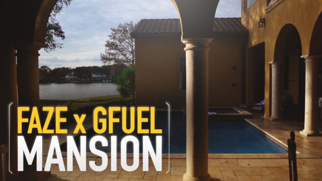 FAZE x GFUEL MANSION!