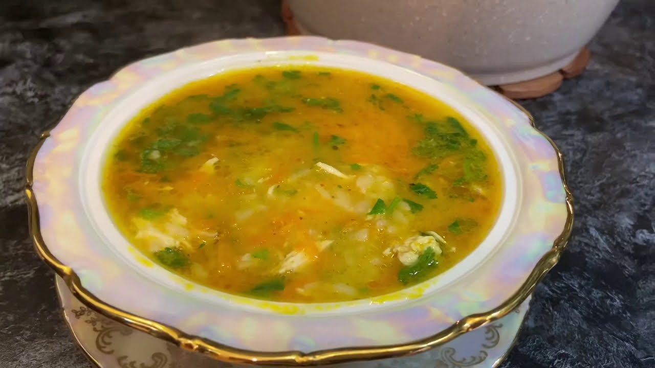 Toyuq supu resepti  / toyuq şorbası TAVUK ÇORBASI NASIL YAPILIR/KOLAY ÇORBA TARİFİ🍲/ CHİCKEN SOUP
