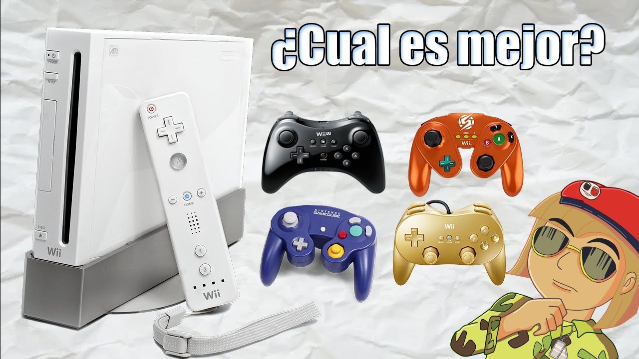 Controles para la wii, ¿Cual es mejor?.