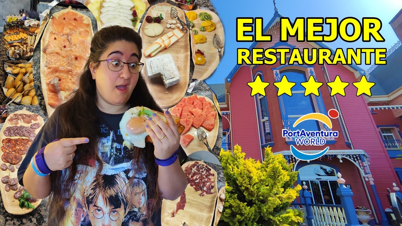 Hoy comemos en "Lucy's Cuisine" 🍳 REVIEW DETALLADA 🏩 Desayuno del hotel más caro de PortAventura 💶