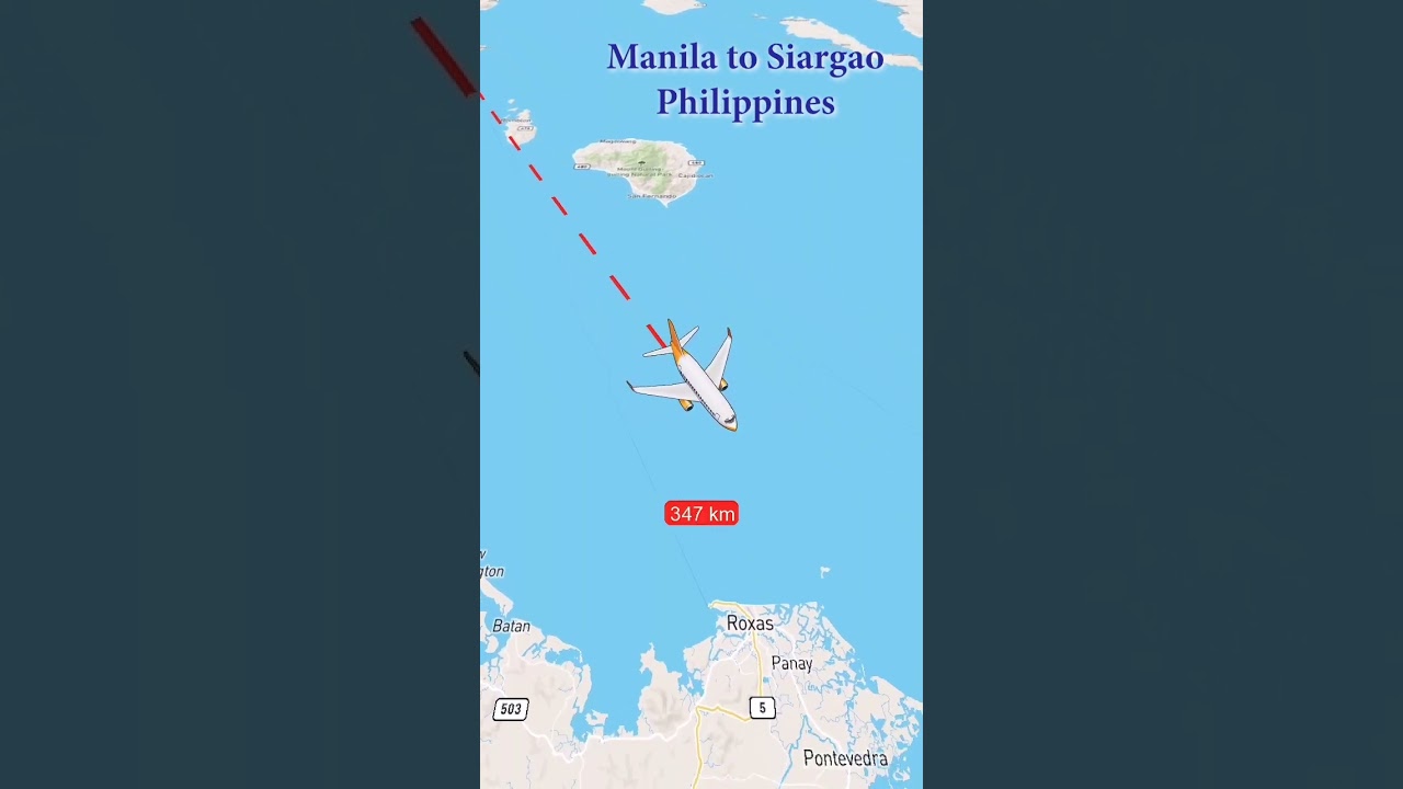 Manila to Siargao Island Philippines #travel #siargaoisland #siargaophilippines