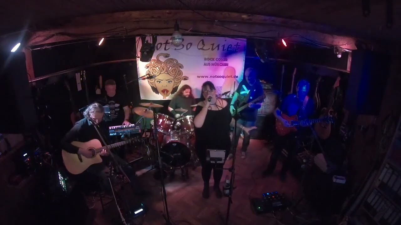 Not So Quiet   Cover 01 Wanted Dead Or Alive @ Gringos 09 03 2024