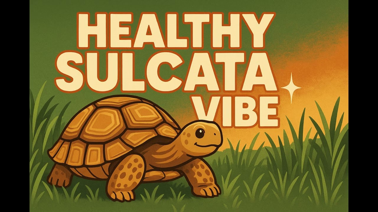 Healthy Sulcata Vibe - Pasang Sulcata