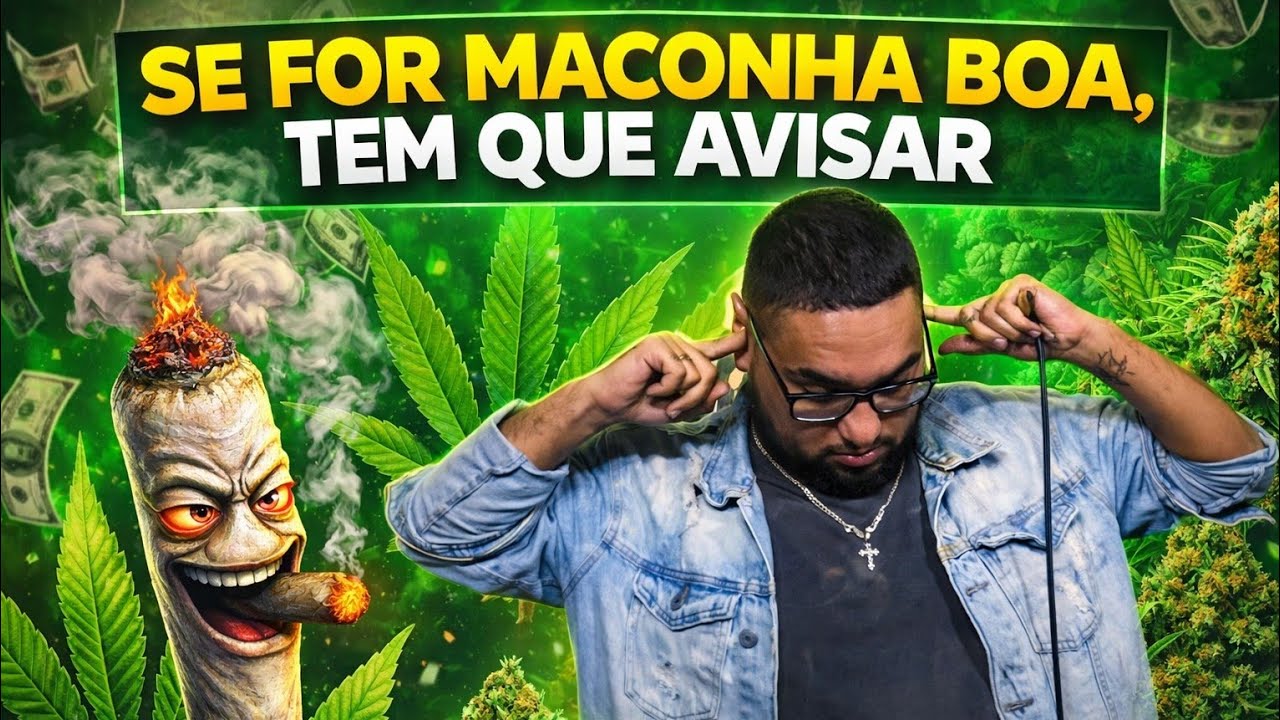 MACONHA BOA SEM AVISAR - STAND-UP COMEDY - TIAGO CARVALHO