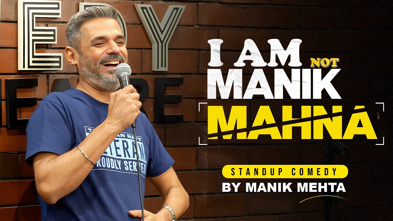 Crowd work during a live Stand-up Comedy Show By Manik Mehta