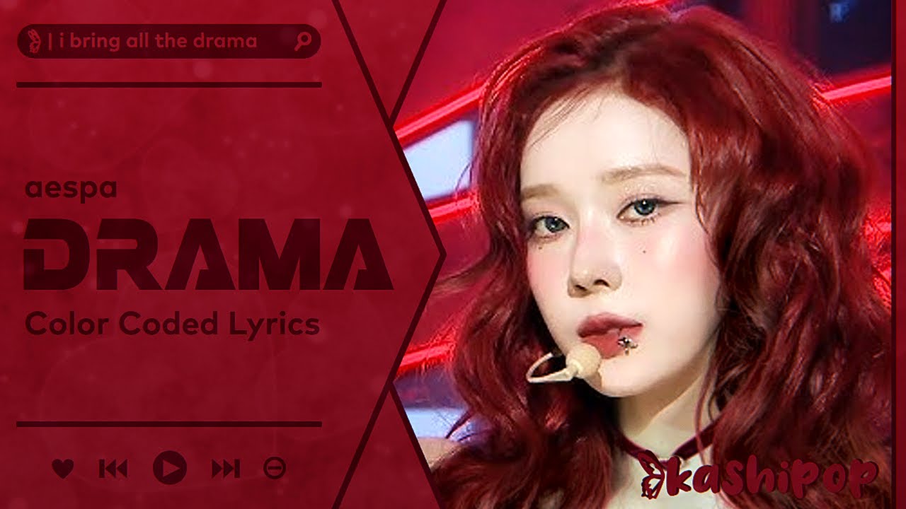 aespa - Drama (Color Coded Lyrics)