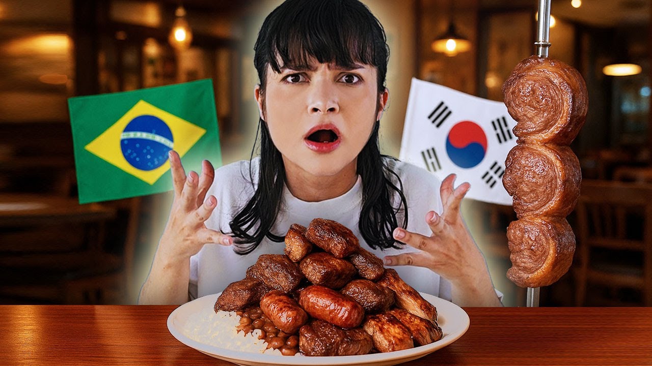 FUI EM UM RESTAURANTE BRASILEIRO NA COREIA E O PREÇO ME CHOCOU | Frost!