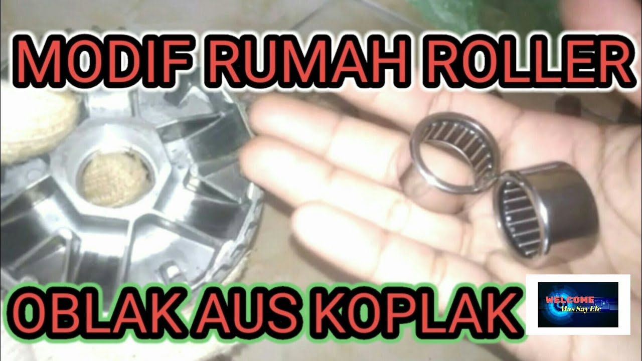 MODIF RUMAH ROLLER YANG AUS OBLAK KOCAK Pakai BEARING BAMBU ROCES