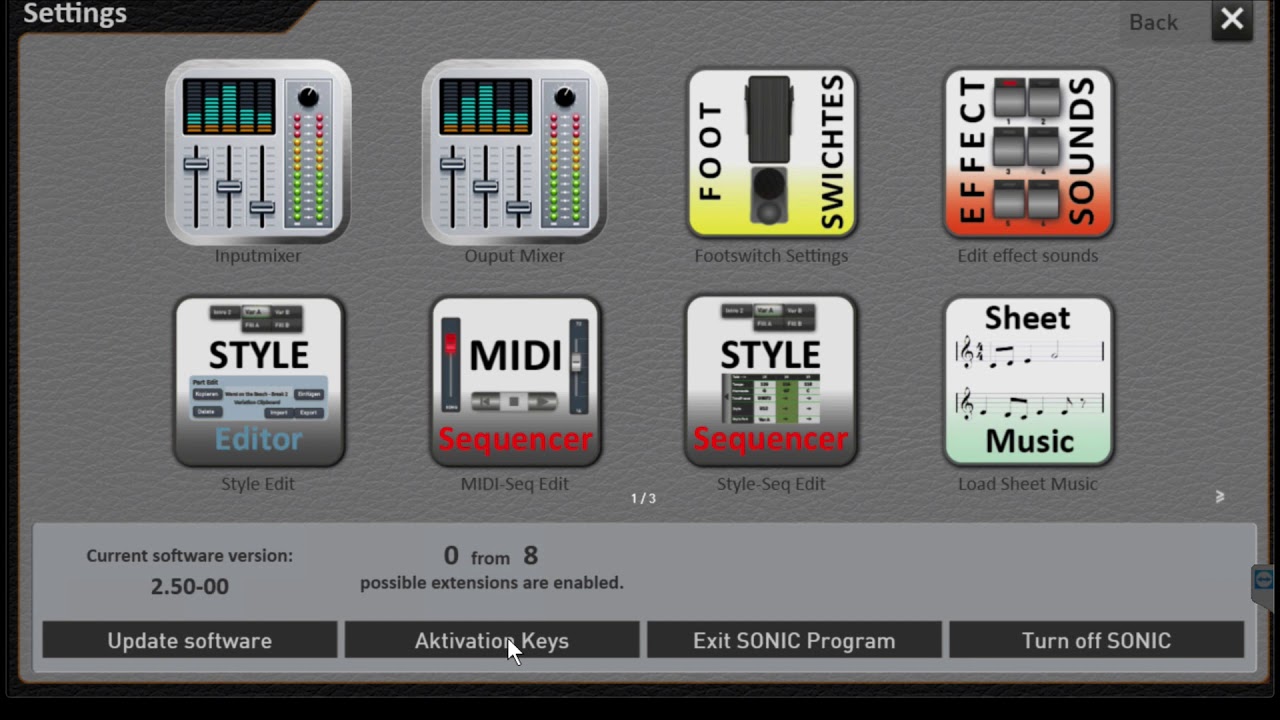 OAX 2.5 Update and Yamaha Styles - First Look