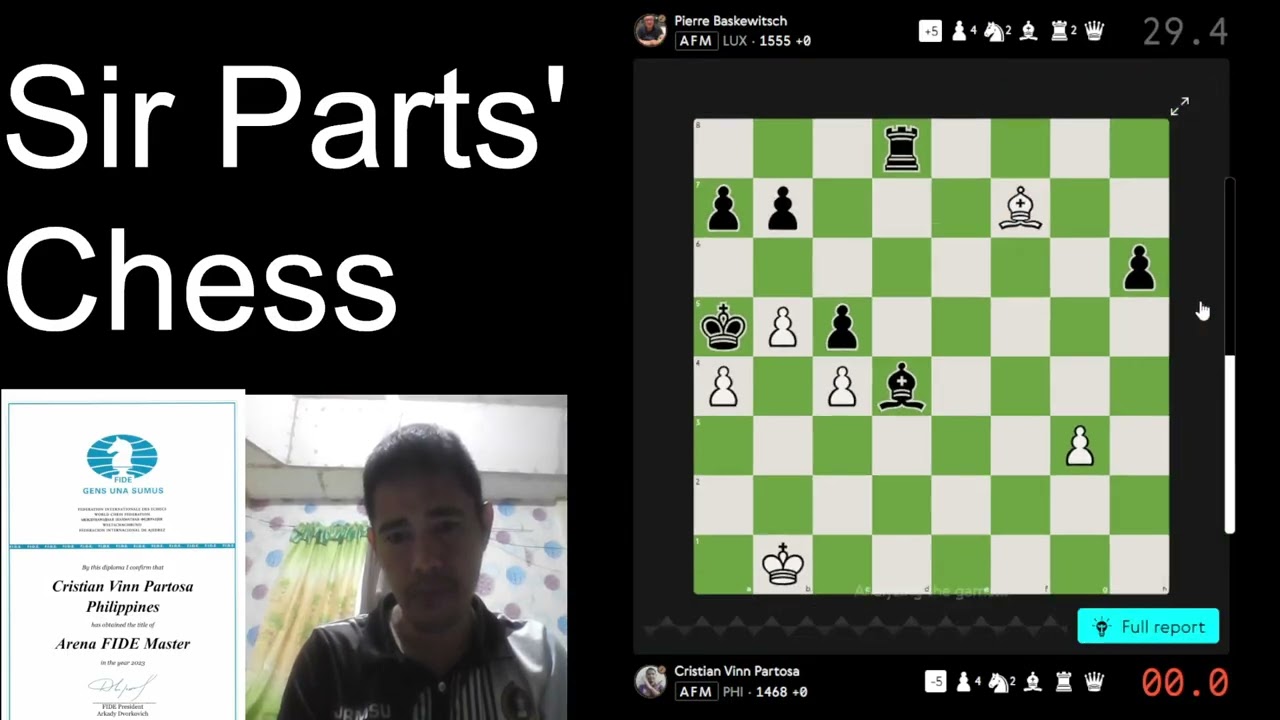 Chess Games with AFM Sir Parts