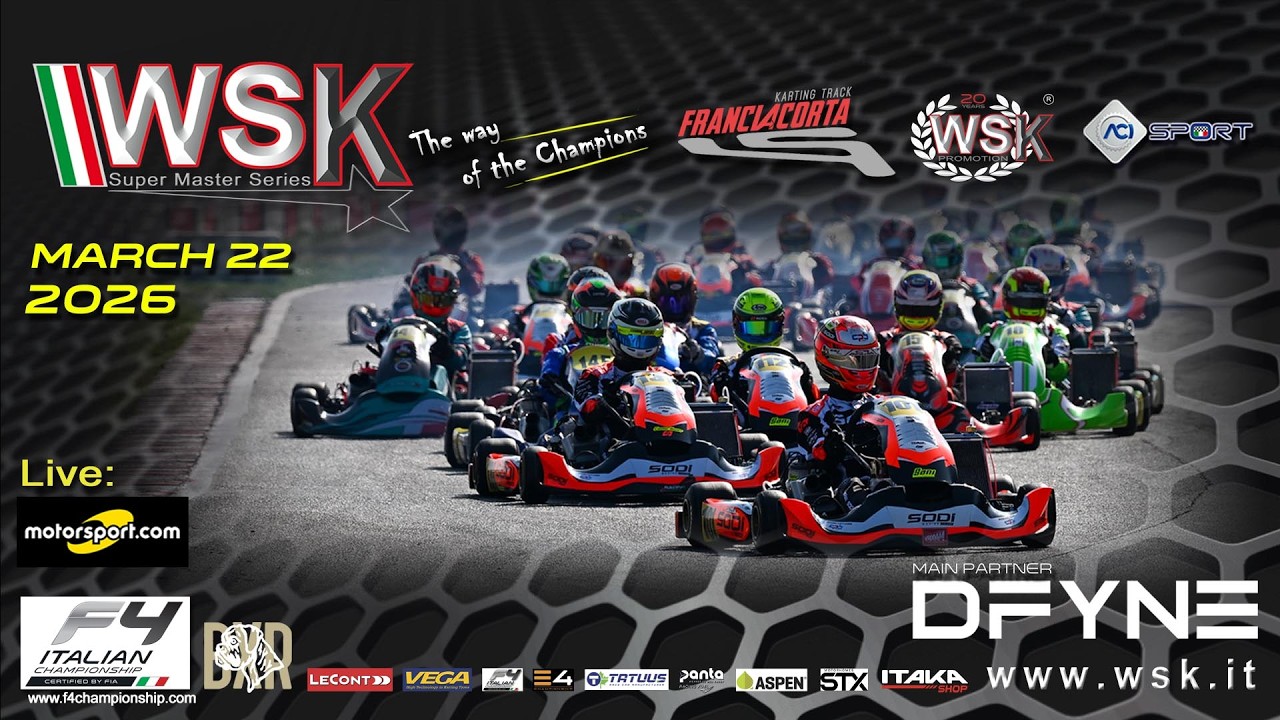 WSK SUPER MASTER SERIES - ROUND 5