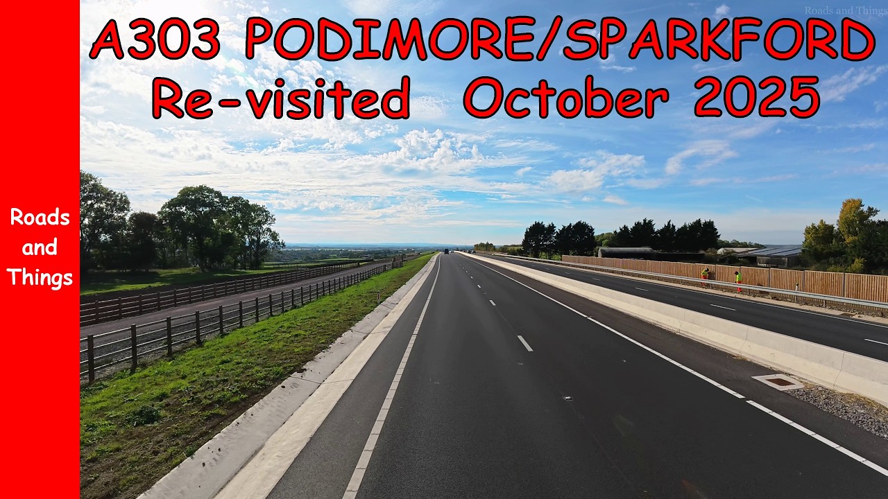 A303 Dual Carriageway  Podimore/Sparkford  Somerset, ENGLAND, Great Britain
