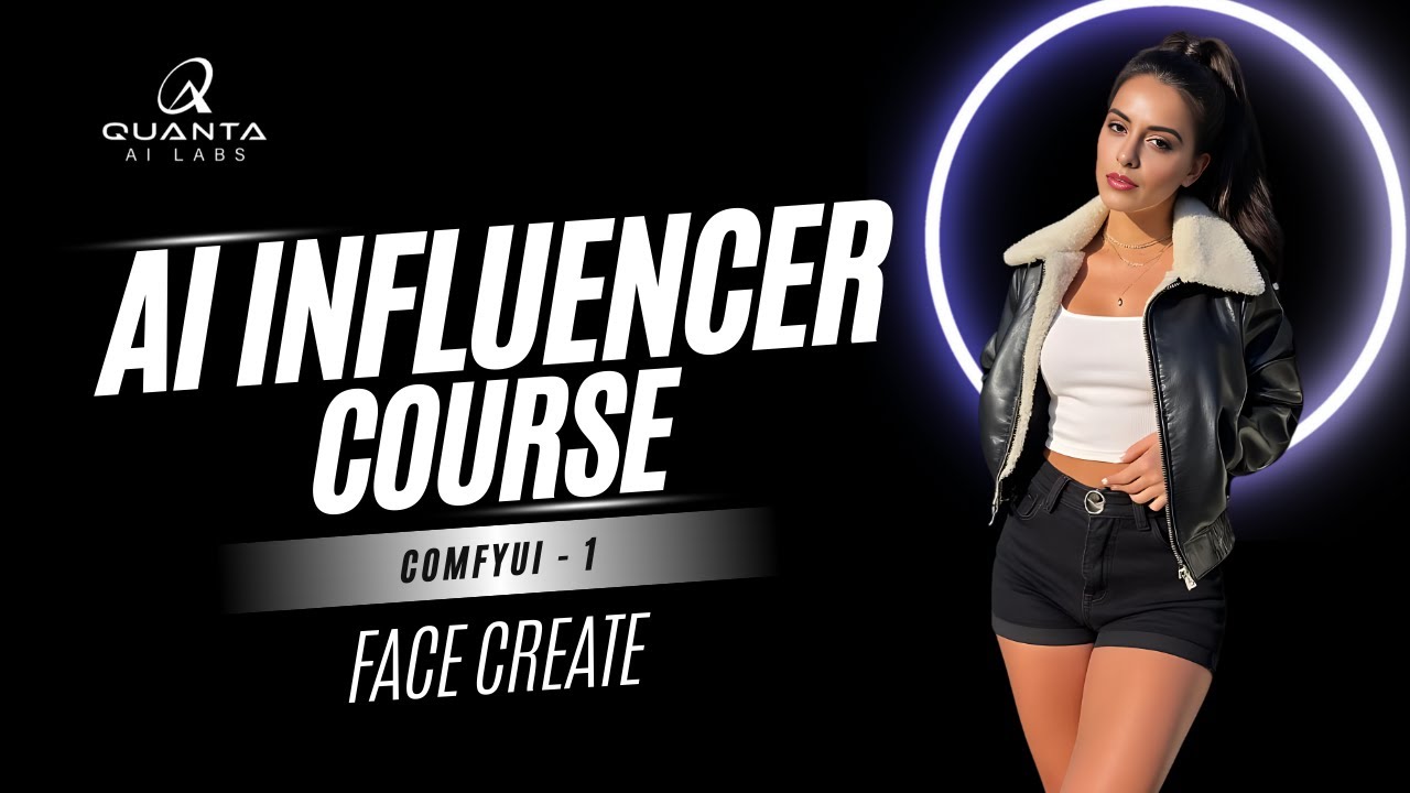 AI Face Creation Tutorial in ComfyUI | AI Influencer Part 1 | Quanta AI Labs