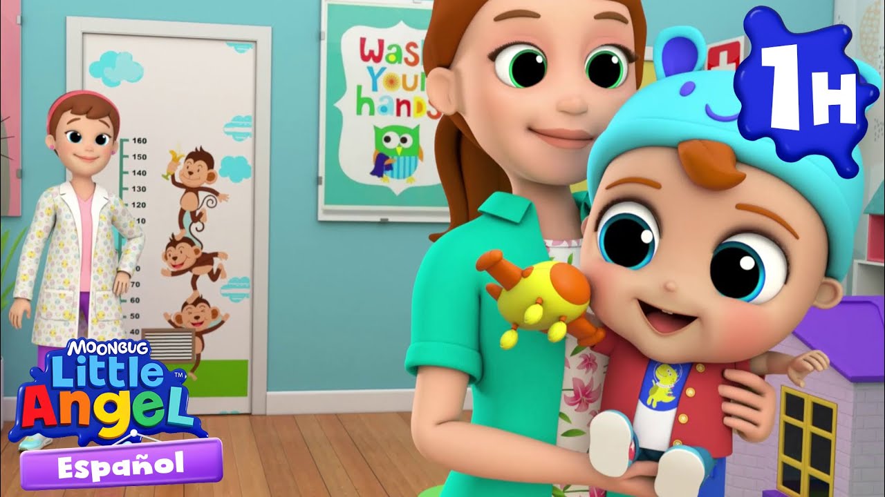 Beb&eacute; Juan visita al Doctor🏥 | Caricaturas | Canciones Infantiles🎵| Little Angel Espa&ntilde;ol