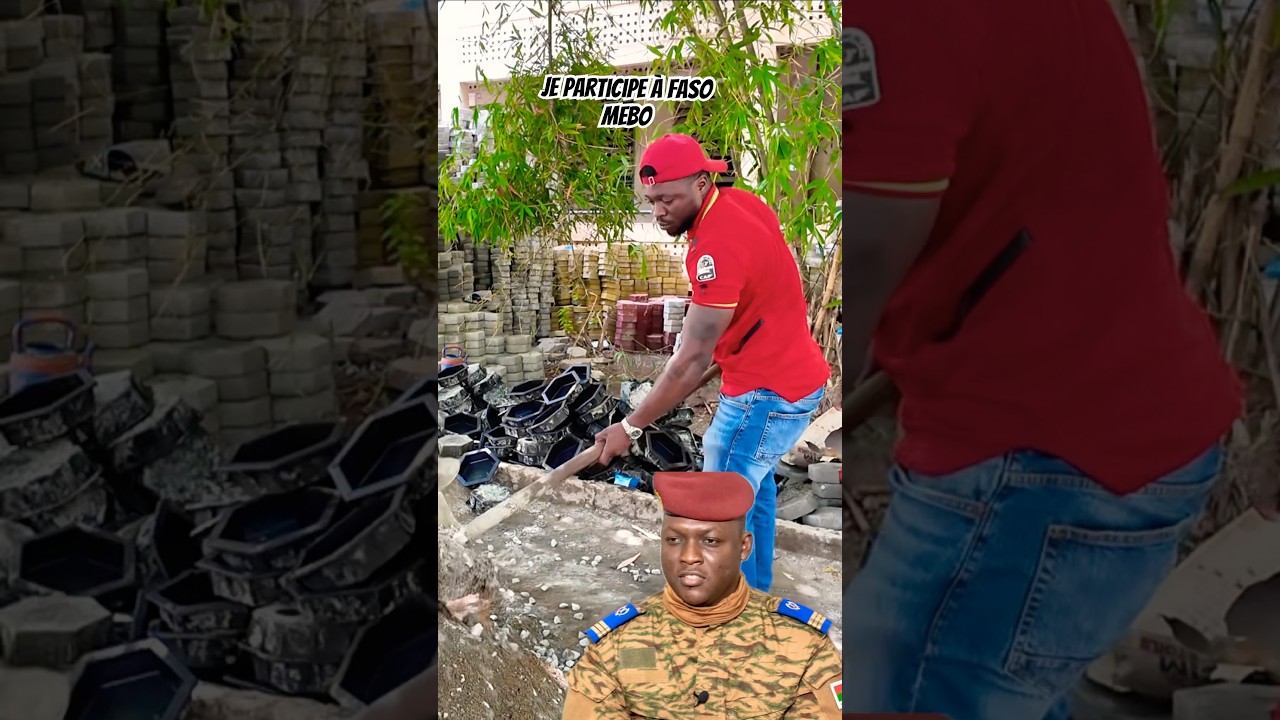 Je participe &agrave; l&rsquo;initiative pr&eacute;sidentielle #fasomebo du capitaine IBRAHIM TRAOR&Eacute; #aes #afrique