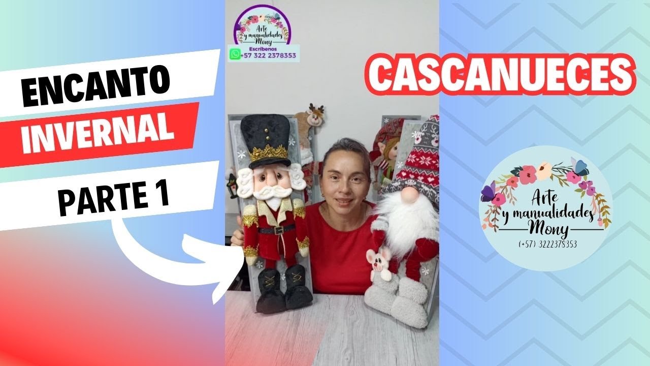 Cuadro Navideño Cascanueces  Colección Encanta Invernal ❄ Parte 1