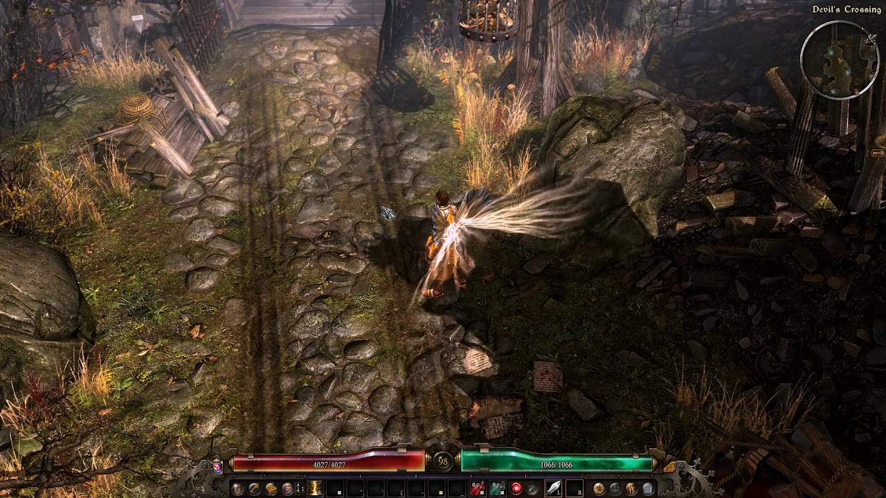 Grim Dawn Modding Tyrael charger  wings Test