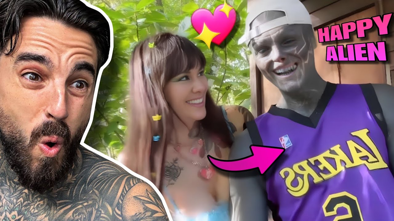 El VÍDEO más BIZARRO del BLACK ALIEN y su NOVIA 😨💖