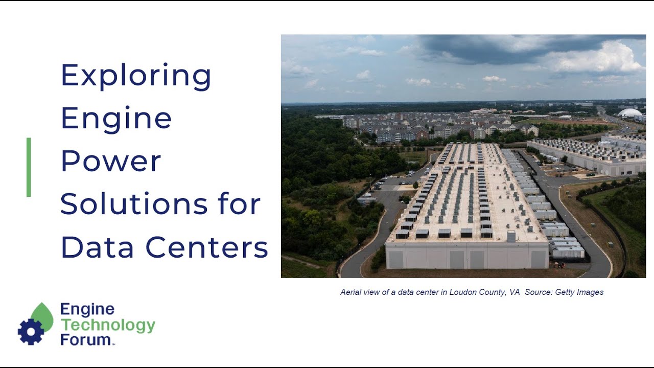 Exploring Engine Power Solutions for Data Centers