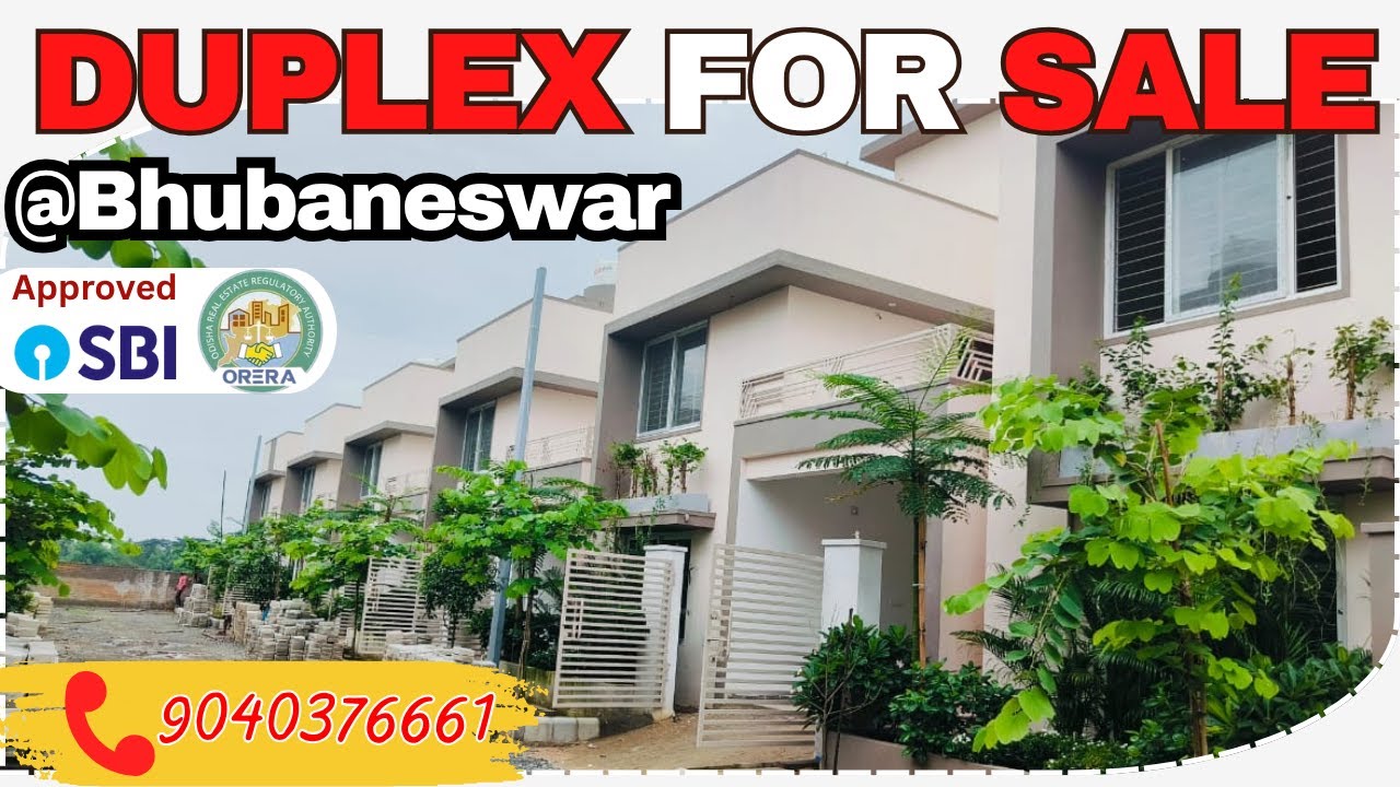 Duplex Houses For Sale in Bhubaneswar | Property Tour | Bhubaneswar