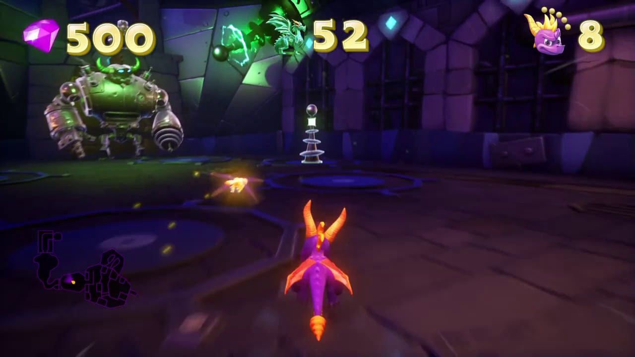 punkt umiejetności spyro reignited trilogy - twierdza metalglowy