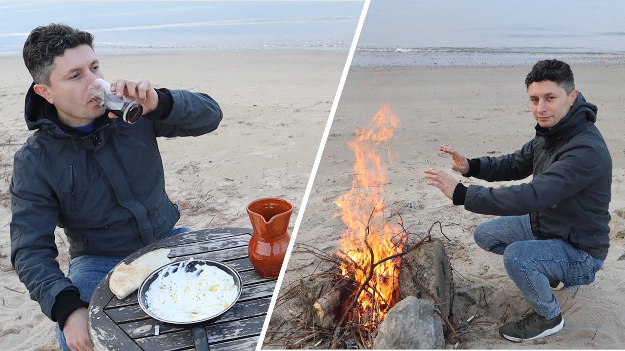 طبخ بيض مع البن  (زبادي) في عيد النيروز ( سير موست بل كردي )Cooking eggs with (yogurt) on Nowruz