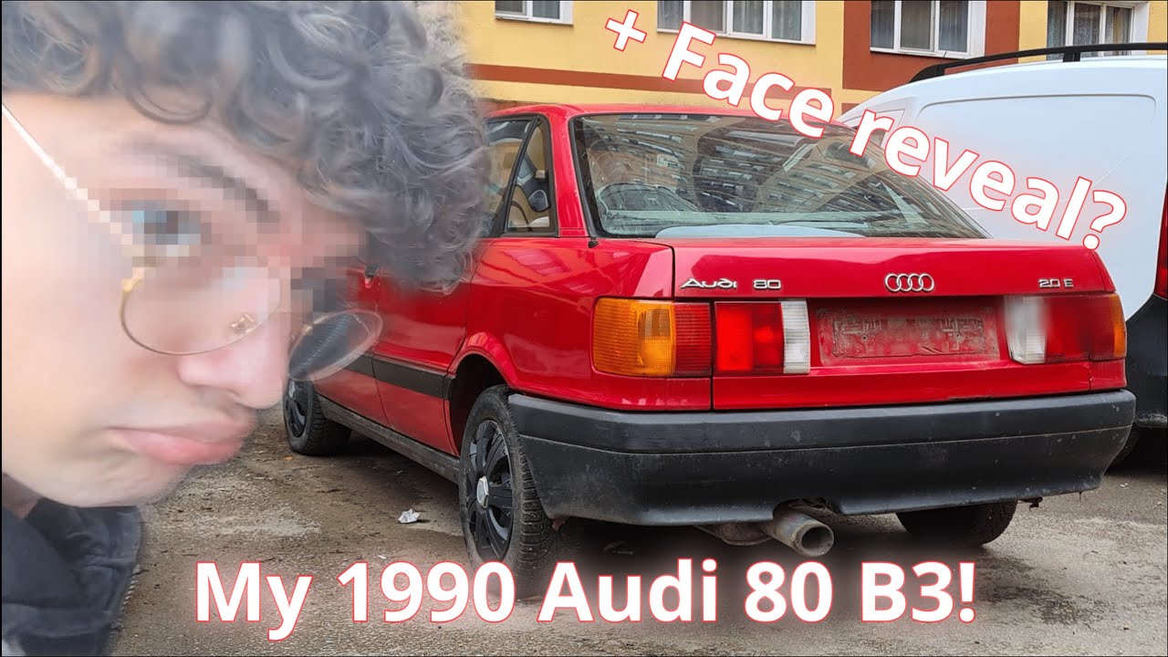 Cleaning My 1990 Audi 80 B3 2.0 E! 🤩