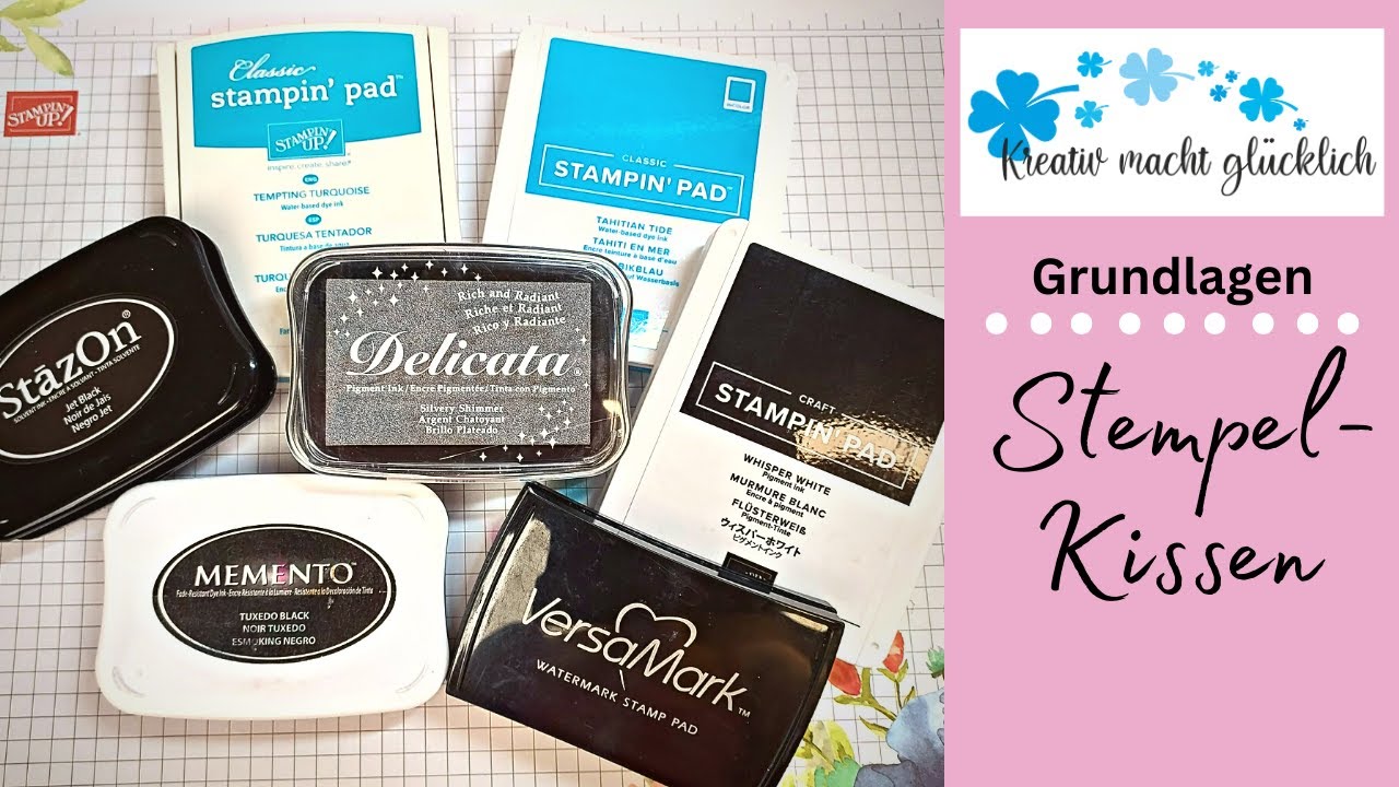 Stampin´Up! Stempelkissen Grundlagen/ Stempelkissenkunde/ Gewusst wie #5
