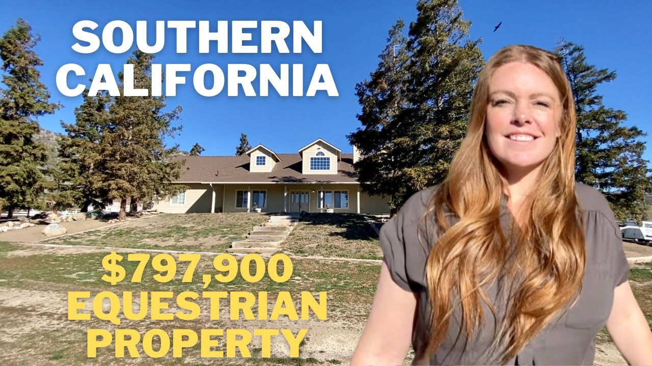Incredible Mountain Equestrian Property In Southern California! 5 Acres In Tehachapi, CA!