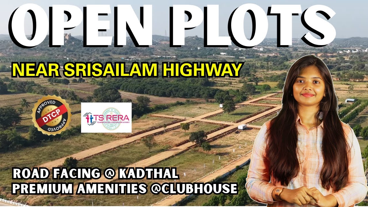 Open Plots near Srisailam Highway, Future City | Road Facing Plots near Kadthal