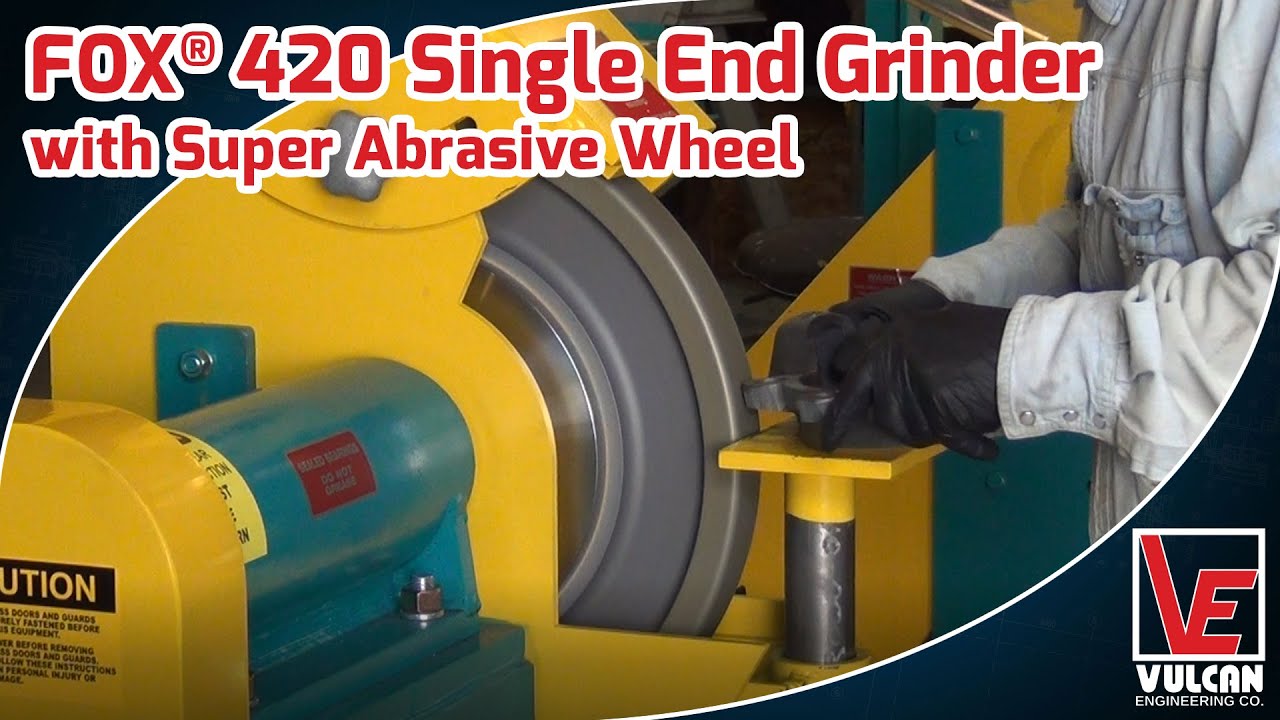Fox&reg; 420 Single End Grinder with Super Abrasive Wheel