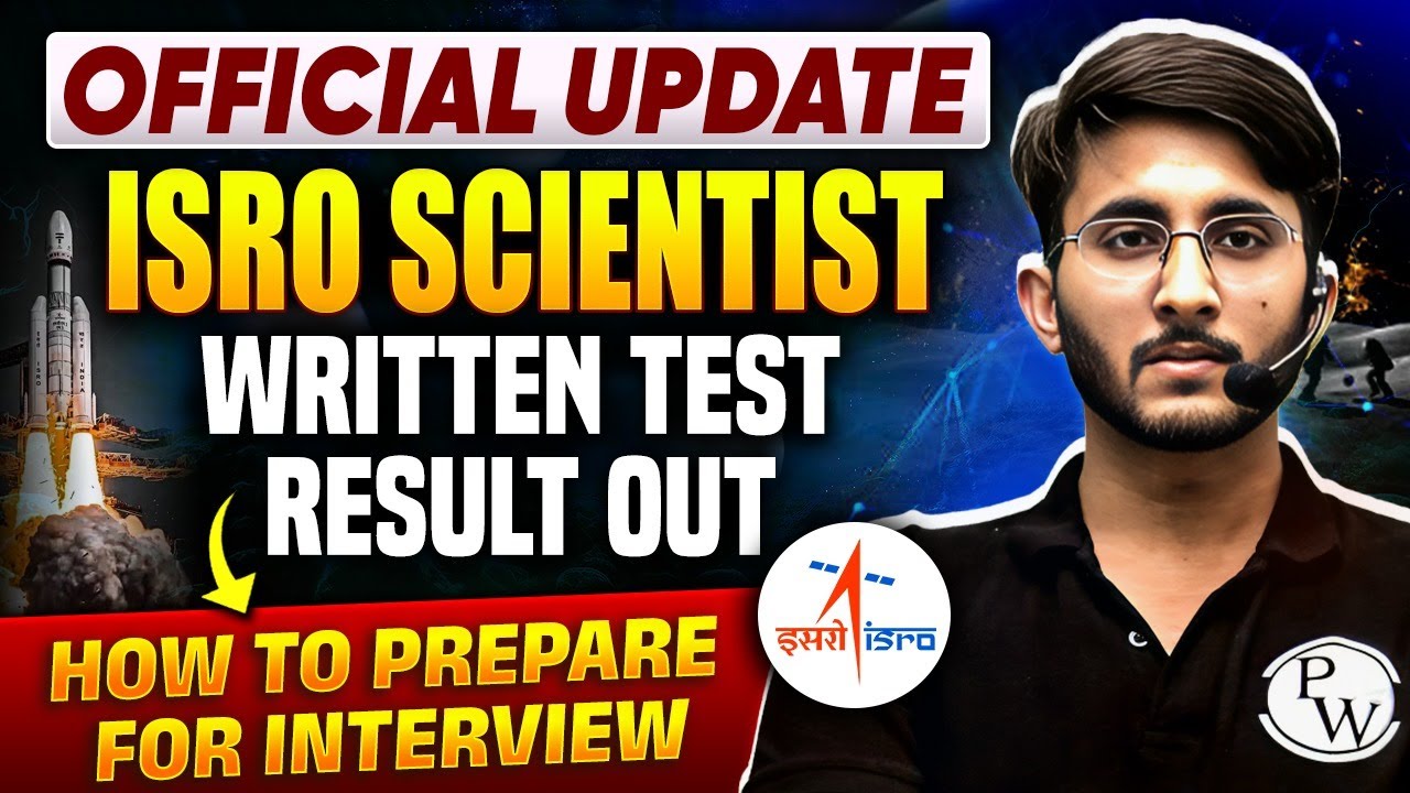 ISRO Scientist Written Test Result Out | How To prepare For Interview | Complete Details