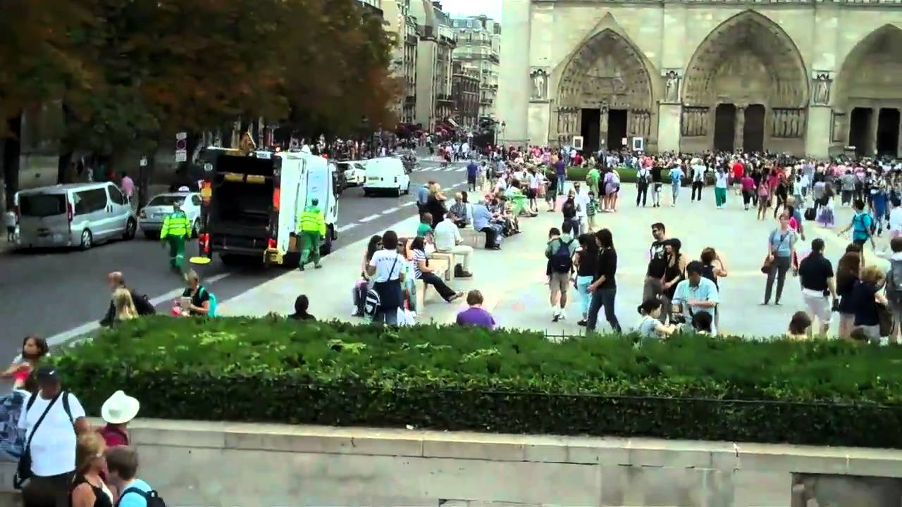 Grand Palais, Notre Dame, and the Arc de Triomphe