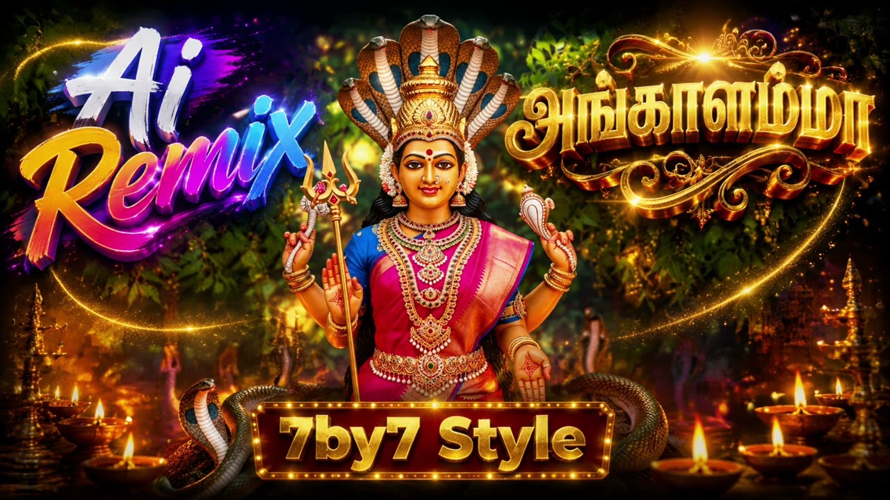 Angalamma Engal Sengaalamma | Ai Remix Songs | L.R. Eswari to Ai voice 