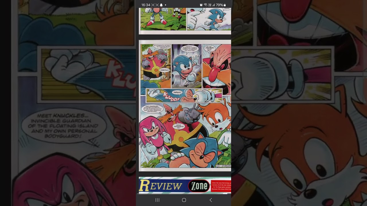 Heatway sonic the comic Review Part[3]
