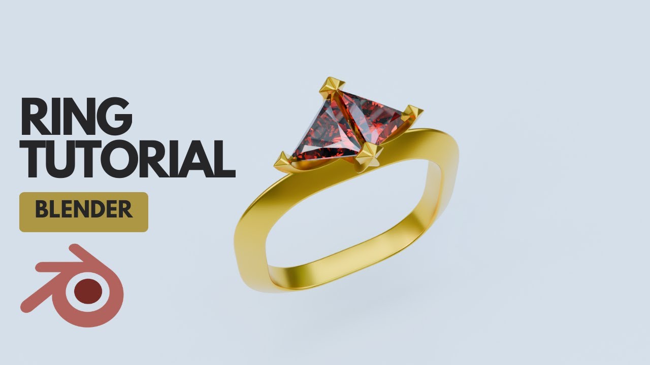 Make a 3D Ring in Blender 5.0 – Beginner-Friendly Jewelry Tutorial