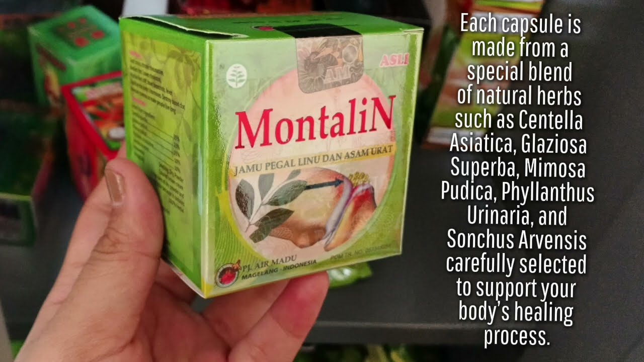 Move Freely Again &mdash; Discover the Magic of Montalin Herbal Capsules ✨