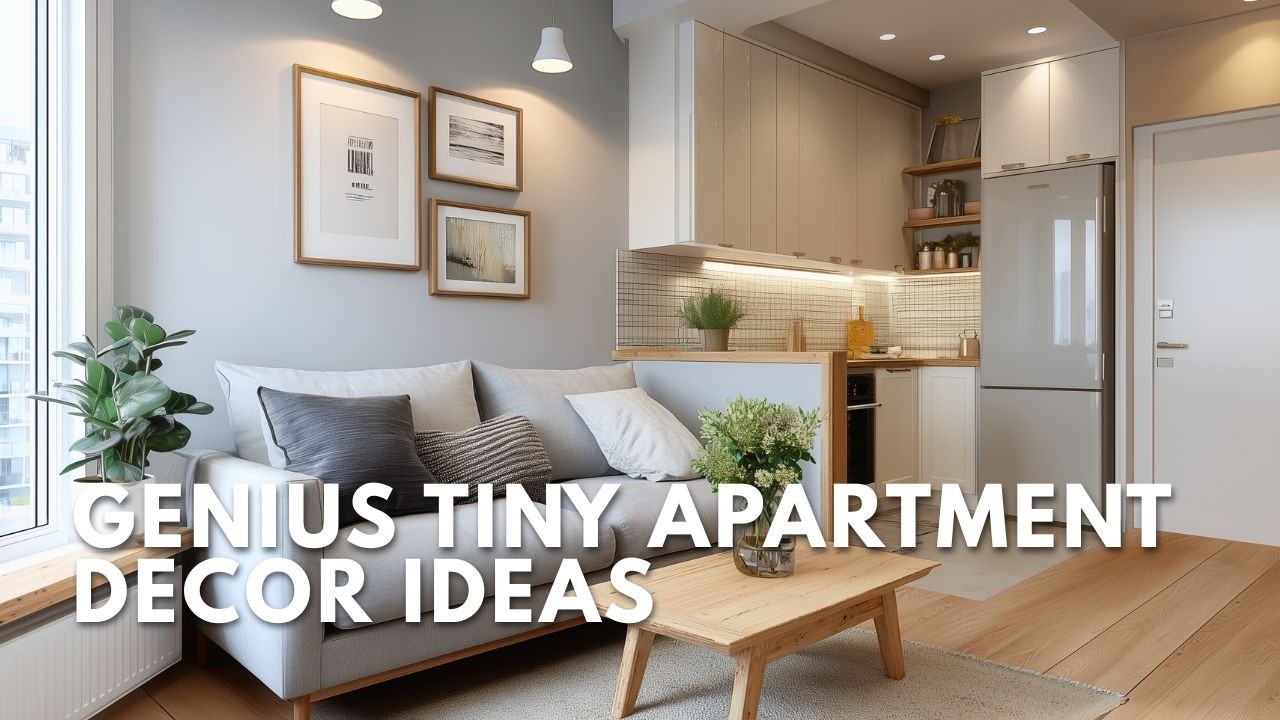 Genius Tiny Apartment Decor Ideas That Make Small Homes Feel Bigger Instantly