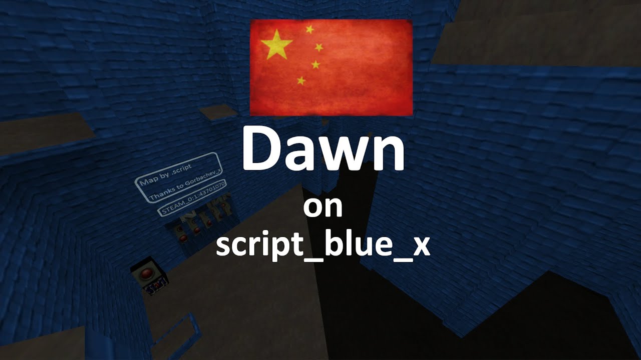 Dawn on script_blue_x