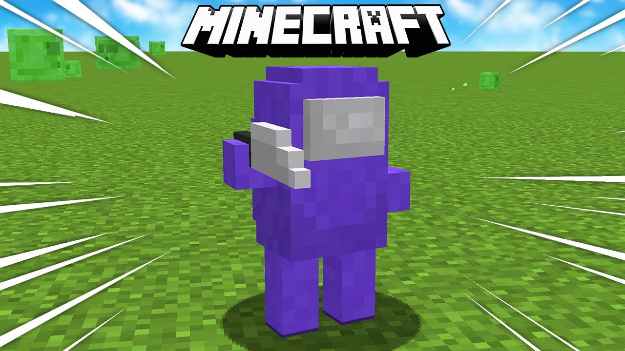 AMONG US w Minecraft?!