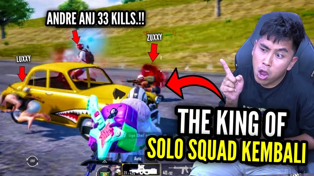 PENSI PUBG 4 TAHUN AKHIRNYA KING SOLO SQUAD KEMBALI‼️..PUBG MOBILE EXTREME 120 FPS